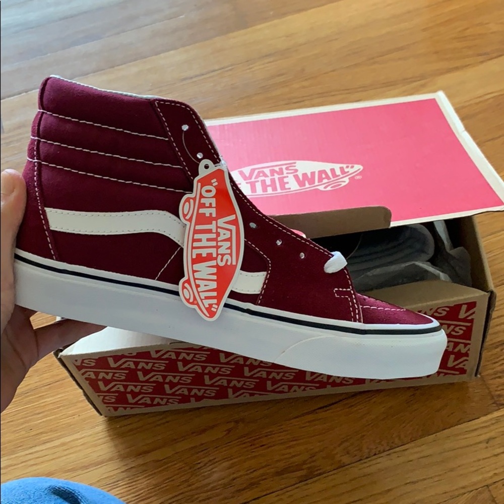 Brand new vans classic high top